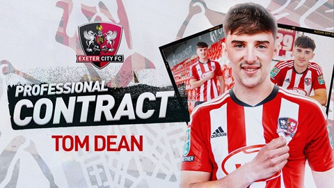 ✍️ Tom Dean signs professional contract