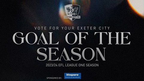 🏆 Vote for your Vospers Goal of the Season