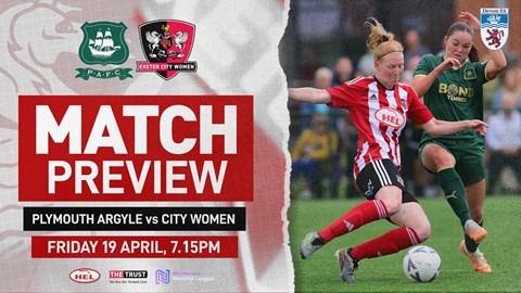 📝 Women's Preview: Plymouth Argyle (Devon County Cup Final)