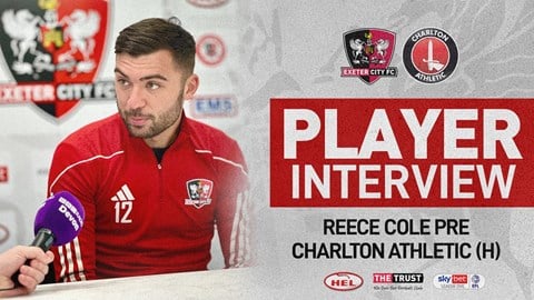 💬 Reece Cole previews Good Friday's clash with Charlton Athletic