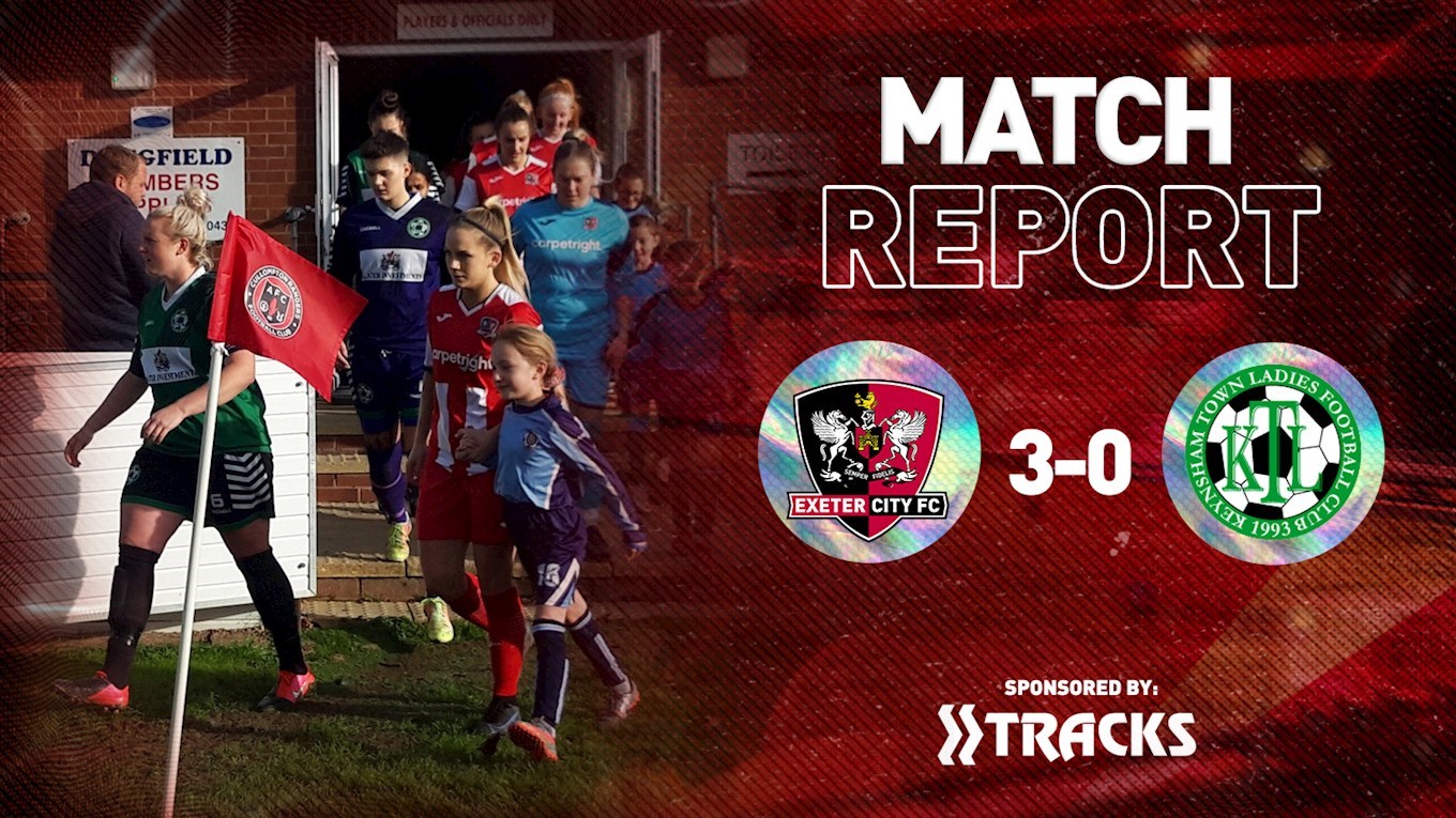 Match Report: City Women 3 Keynsham Town Ladies 0 - News - Exeter City FC