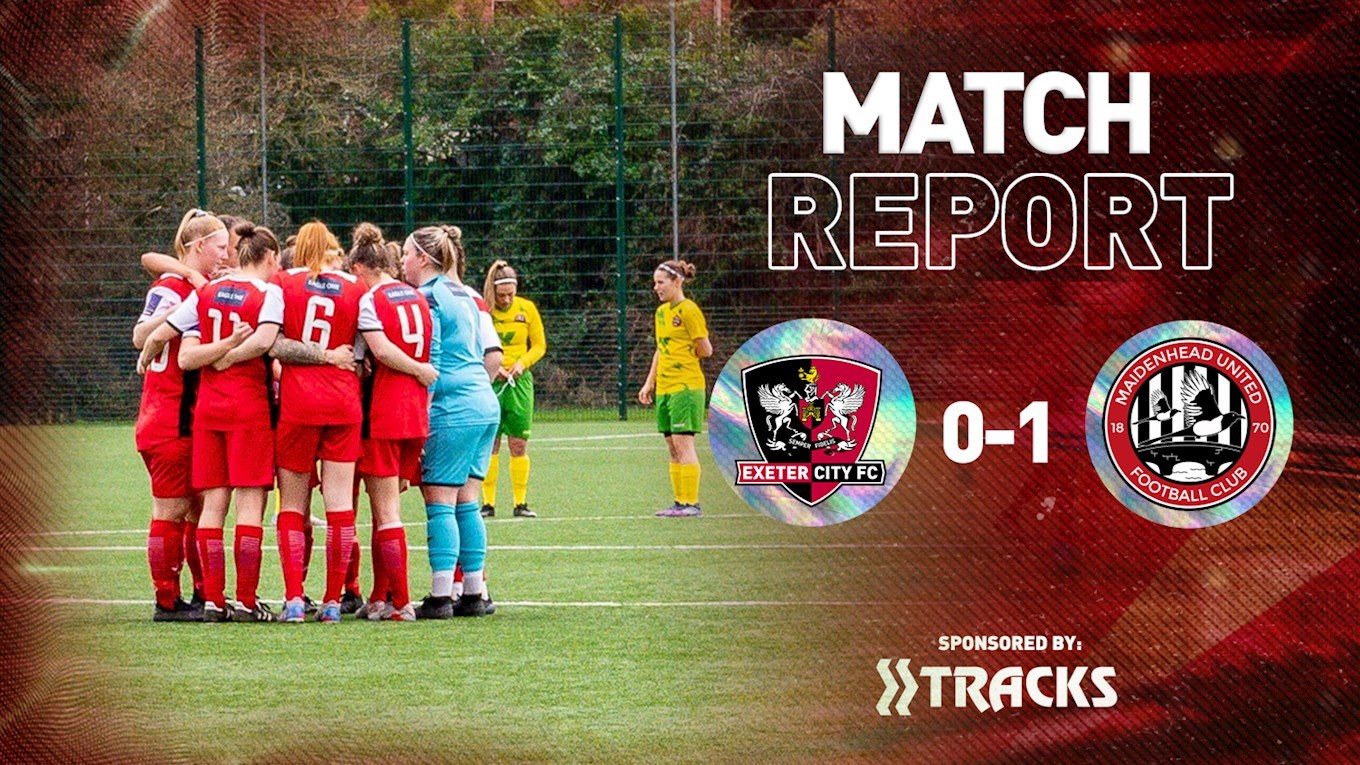 Match Report: City Women 0 Maidenhead United Women 1 - News - Exeter ...