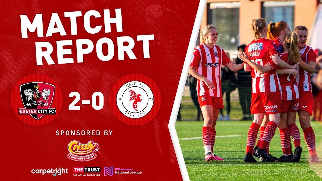 📝 Women's Match Report: City 2 Cardiff City Ladies 0 - News