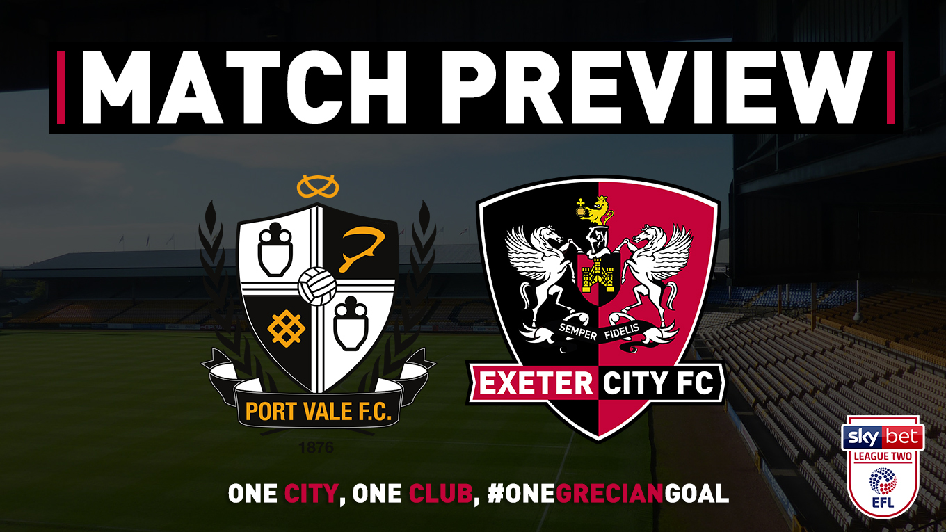 Match Preview: Port Vale vs City - News - Exeter City FC