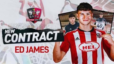 ✍️ Ed James extends Grecians stay